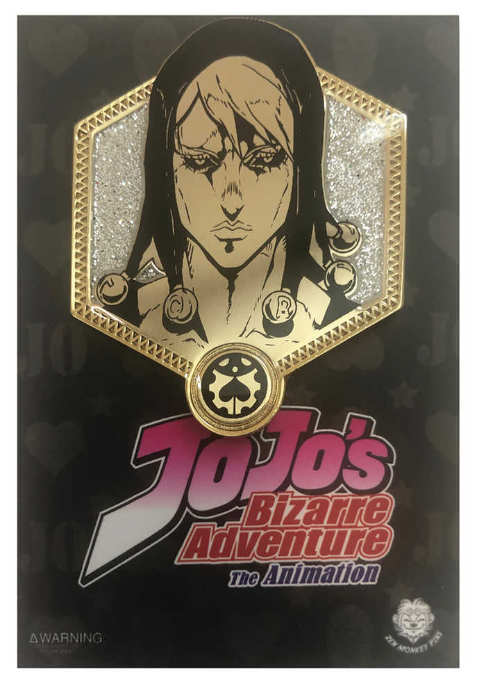 Jojos Bizarre Adventure Gold Risotto Pin 