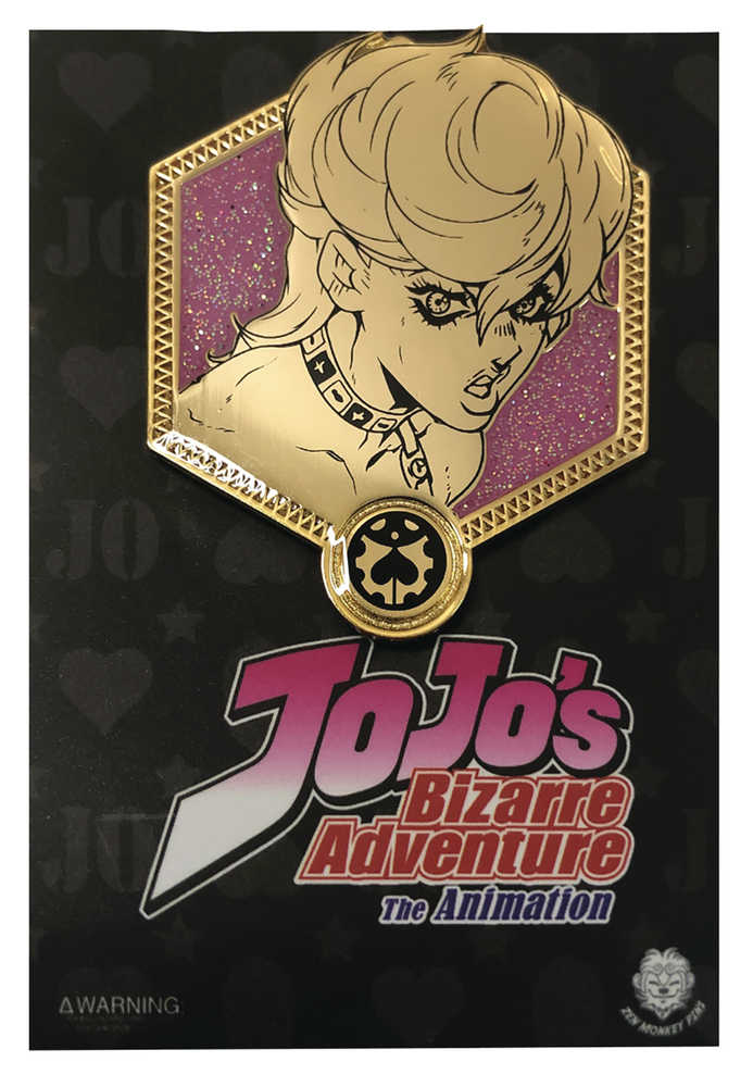 Jojos Bizarre Adventure Gold Trish Una Pin 
