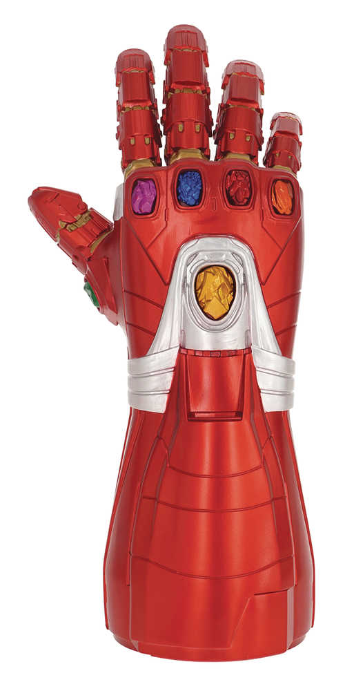 Endgame Iron Man Nano Gauntlet PVC Figural Coin Bank 