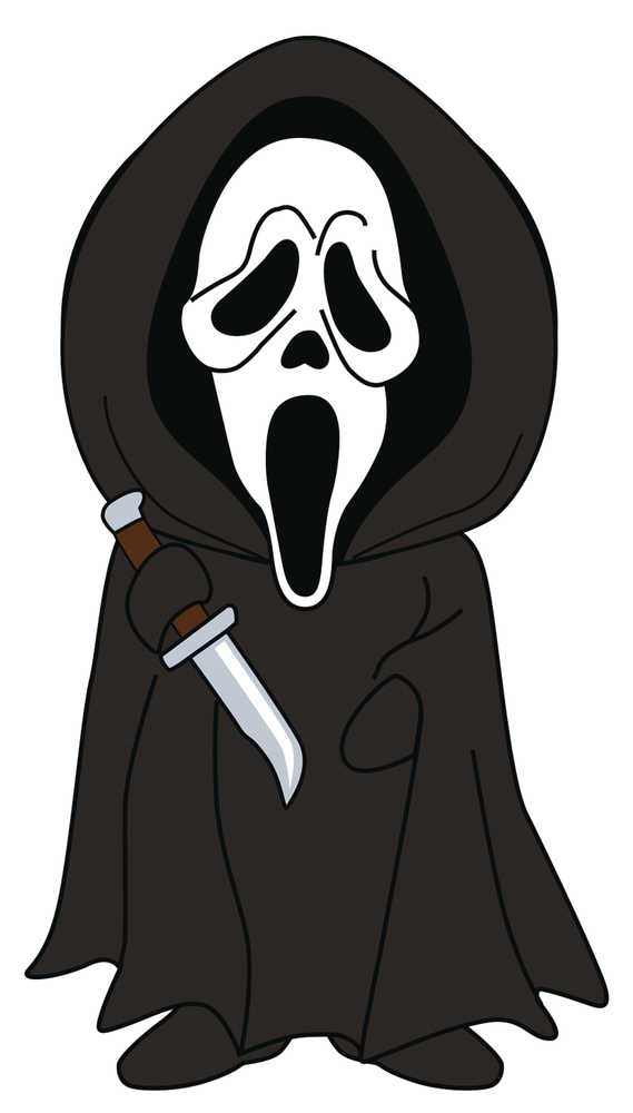 Creepy Classix Krusheez Scream Ghost Face Stress Ball 