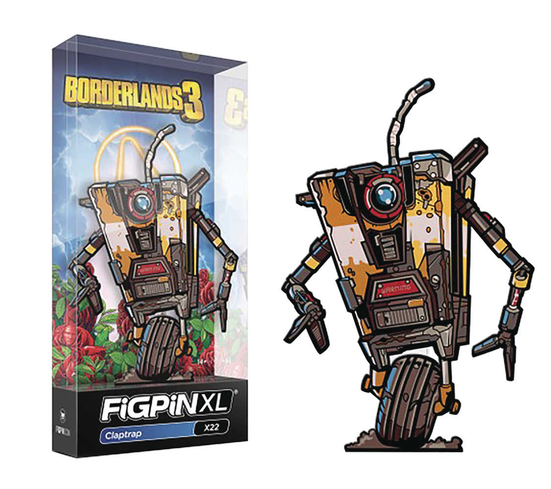 Figpin XL Borderlands 3 Claptrap Pin 