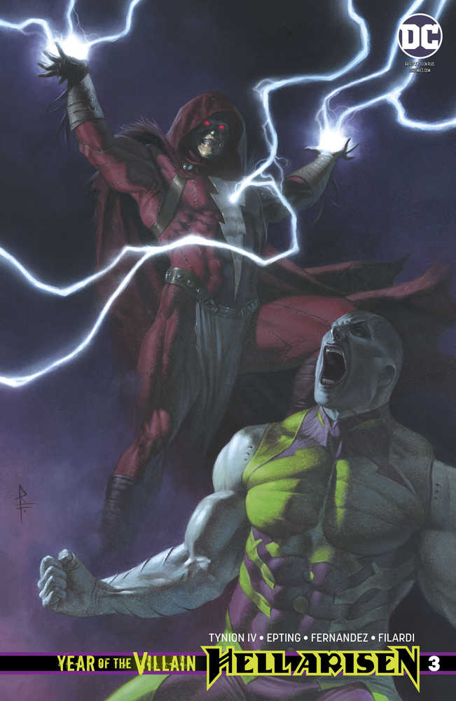 Year Of The Villain Hell Arisen #3 (Of 4) R Federici Variant Edition