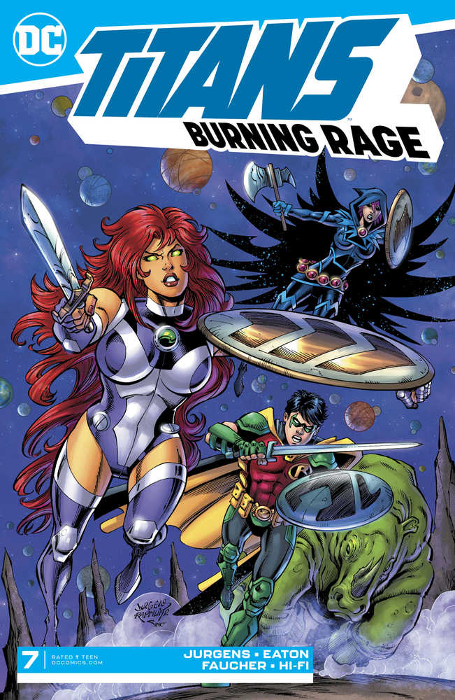 Titans Burning Rage #7 (Of 7)