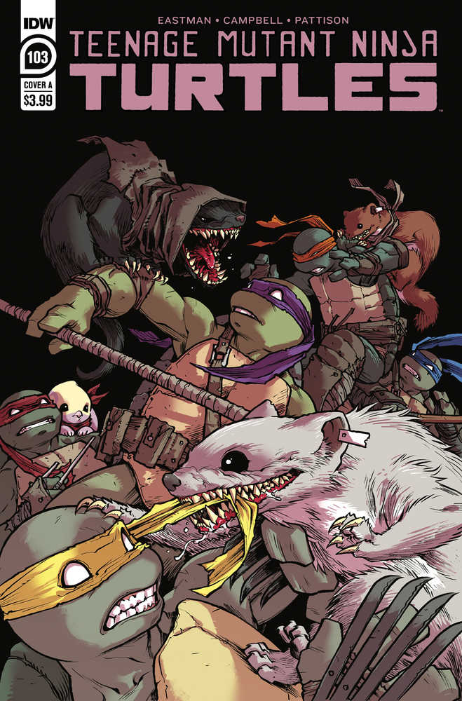 Teenage Mutant Ninja Turtles Ongoing #103 Cover A Campbell 