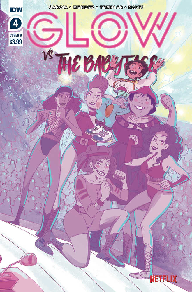 Glow vs The Babyface #4 (Of 4) Cover B Goux