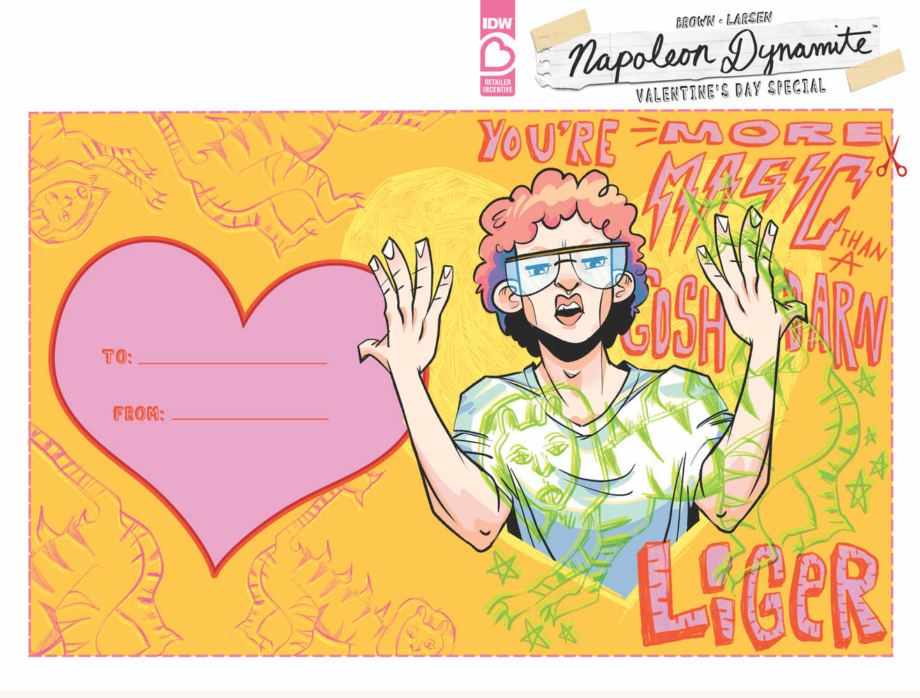 Napoleon Dynamite Valentines Day Special 10 Copy Variant Edition Sherro