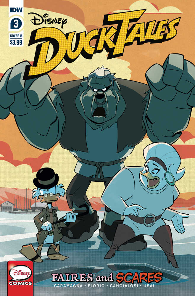 Ducktales Faires & Scares #3 (Of 3) Cover B Ghiglione & Stella