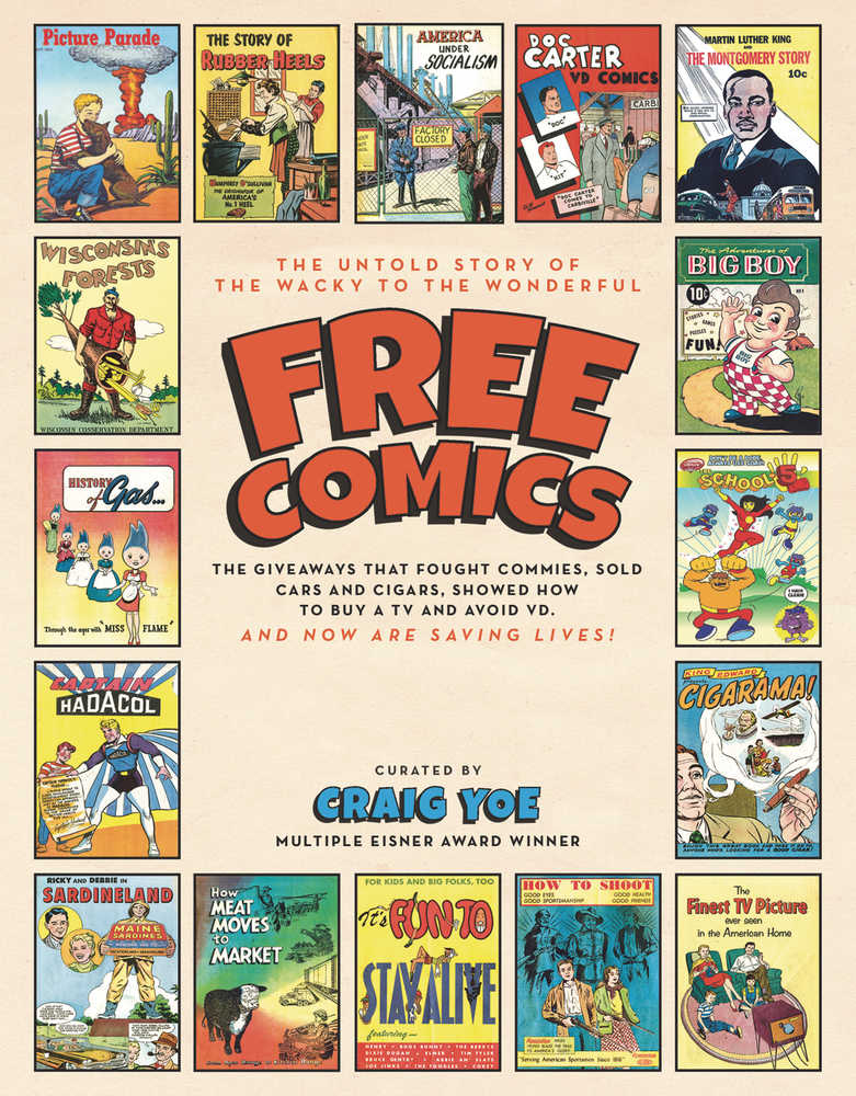 Free Comics Untold Story Of Giveaways Hardcover 