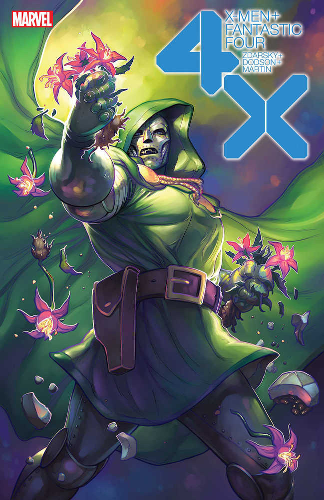 X-Men Fantastic Four #2 (Of 4) Hetrick Flower Variant