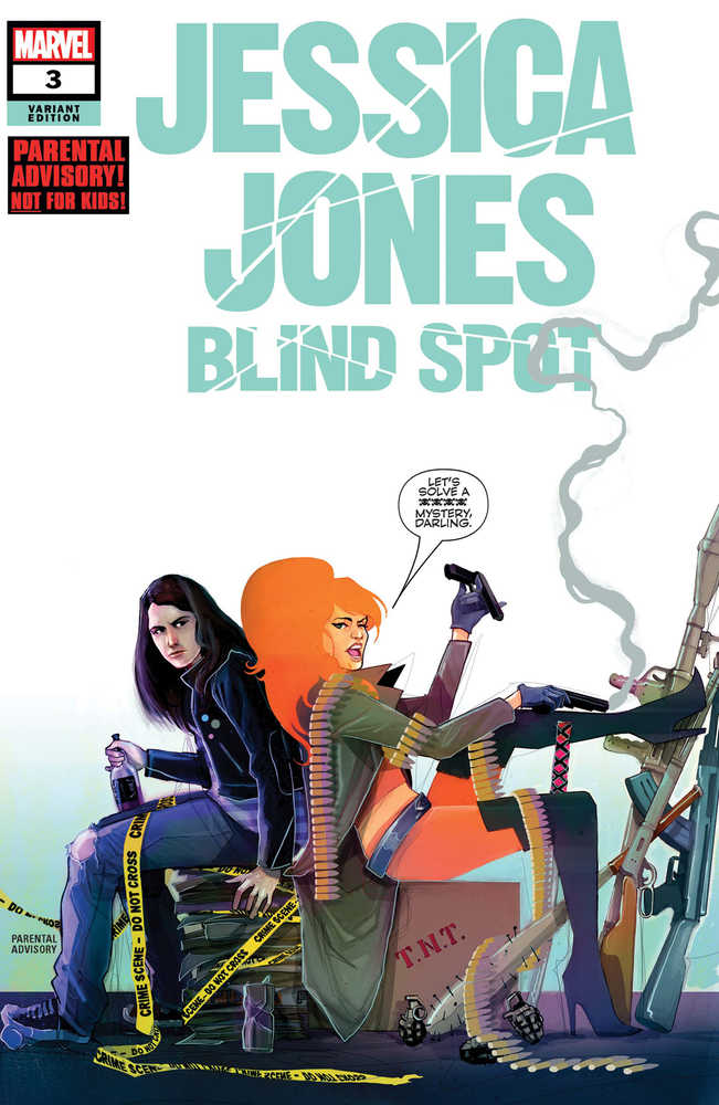 Jessica Jones Blind Spot #3 (Of 6) Simmonds Variant