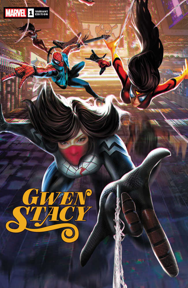 Gwen Stacy #1 (Of 5) Jie Yuan Connecting Chinese New Year Va