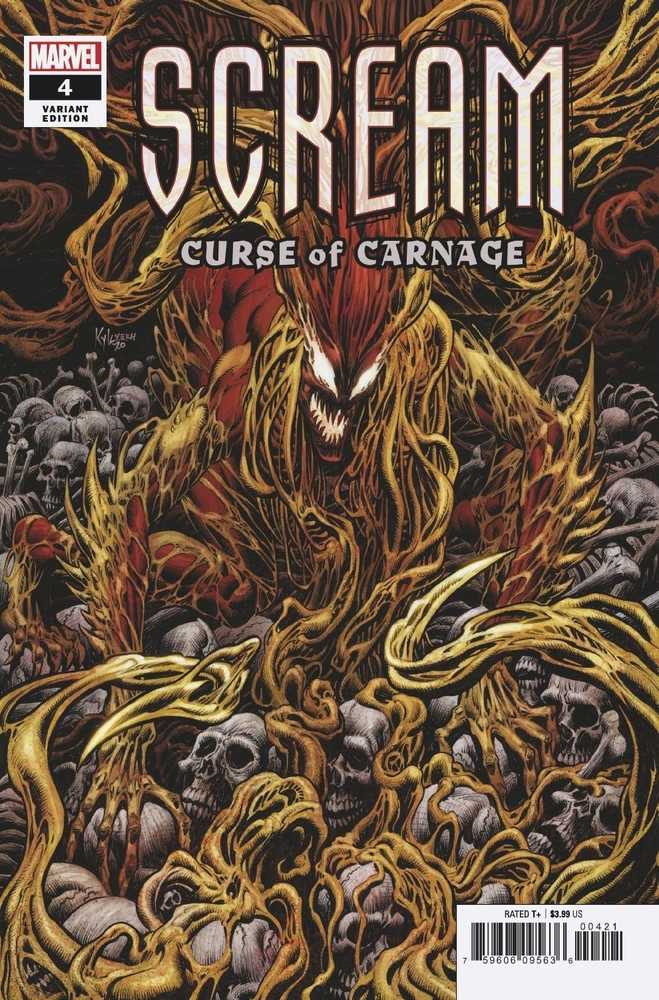 Scream Curse Of Carnage #4 Crain Variant