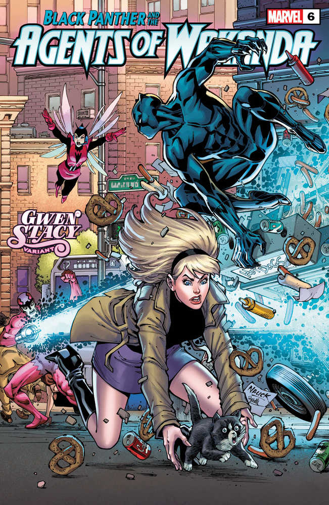 Black Panther And Agents Of Wakanda #6 Nauck Gwen Stacy Variant
