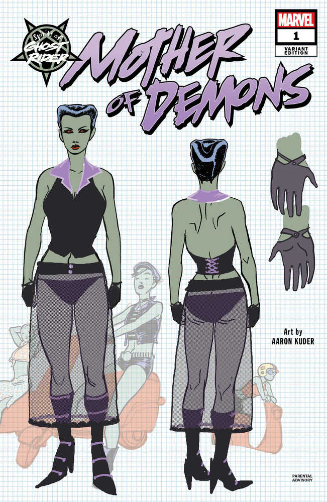 Spirits Ghost Rider Mother Of Demons #1 Kuder Design Variant
