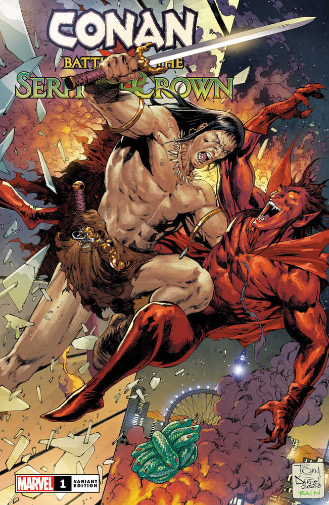 Conan Battle For Serpent Crown #1 (Of 5) Daniel Variant