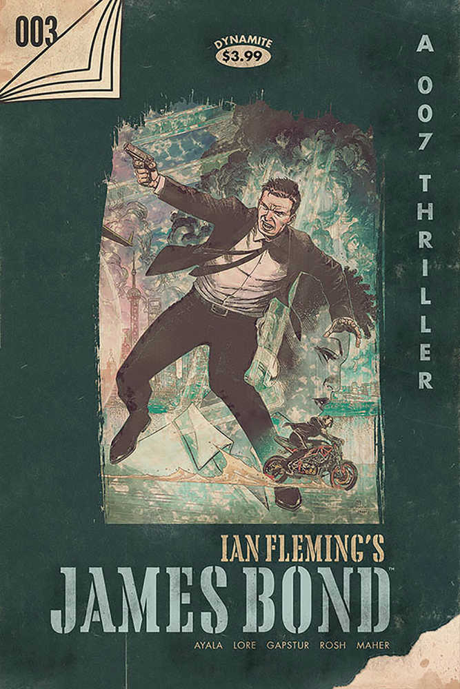 James Bond #3 25 Copy Vintage Paperback Variant Edition