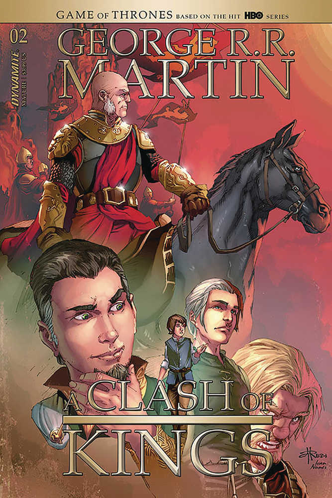 George R.R. Martin's A Clash Of Kings #2 Cover B Rubi (Mature)