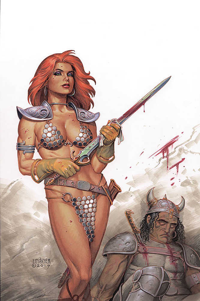 Red Sonja #13 Linsner Limited Full Art Cover