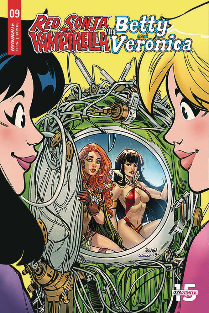 Red Sonja Vampirella Betty Veronica #9 Cover C Braga