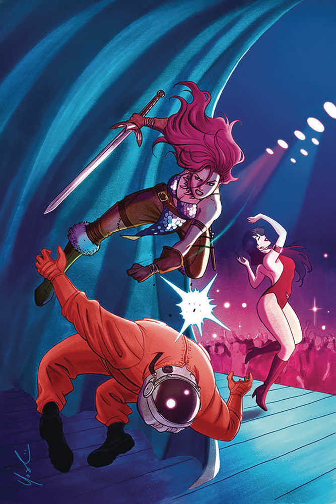 Vampirella Red Sonja #6 Lynne Yoshii Limited Full Art Cover