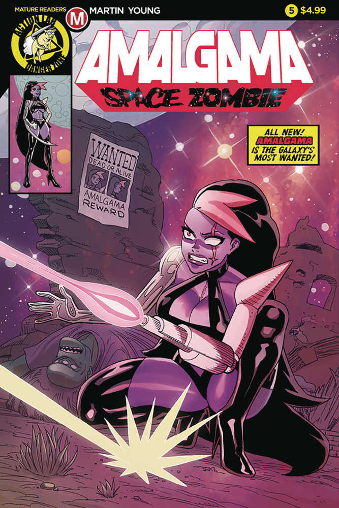 Amalgama Space Zombie #5 Cover A Young (Mature)