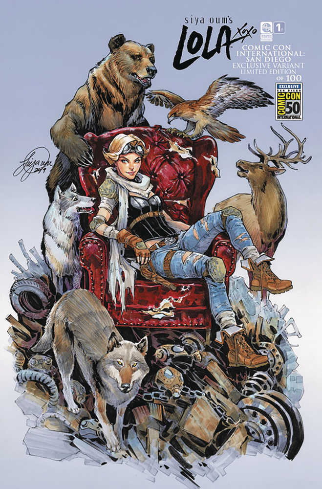 Lola Xoxo Volume 3 #1 Sdcc Variant Cover