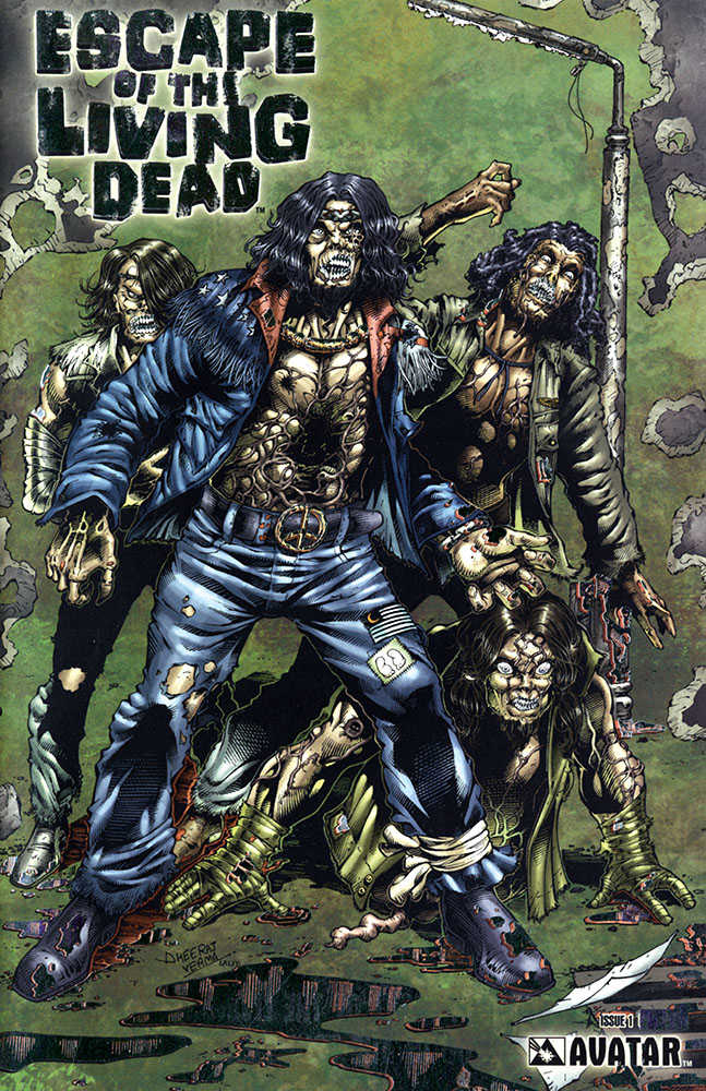 Escape Of The Living Dead #1 Platinum Foil Variant