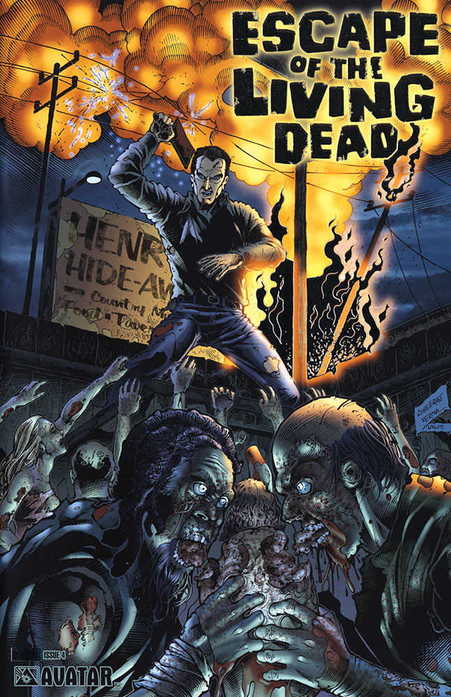 Escape Of The Living Dead #4 Platinum Foil Variant