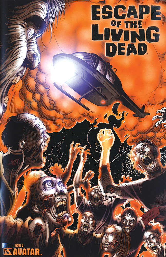 Escape Of The Living Dead #5 Platinum Foil Variant