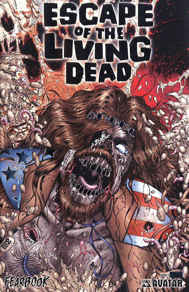 Escape Of The Living Dead Fearbook #1 Platinum Foil Variant