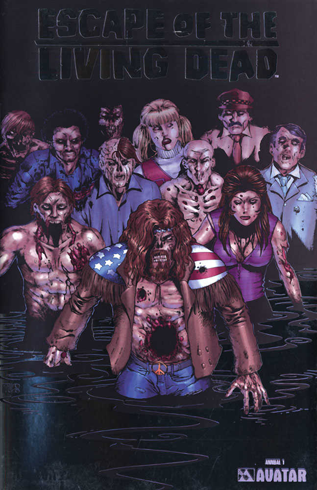 Escape Of The Living Dead Annual #1 Platinum Foil Variant