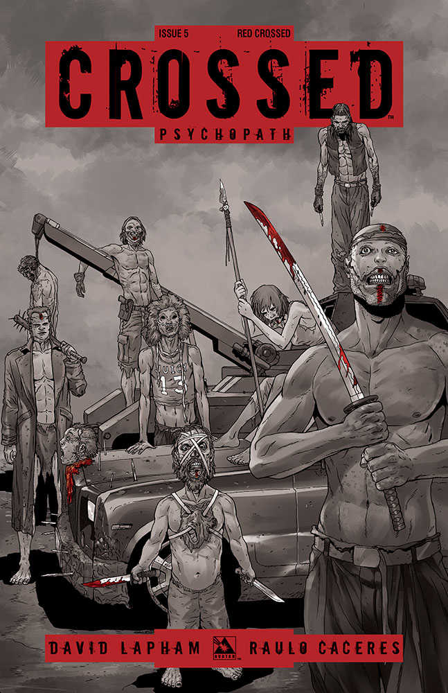 Crossed Psychopath #5 Red Crossed Variant