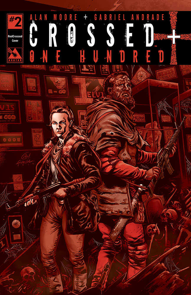 Crossed Plus 100 #2 Red Crossed Variant