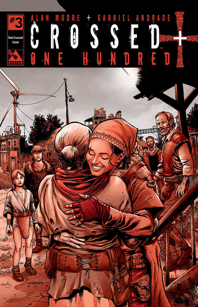 Crossed Plus 100 #3 Red Crossed Variant