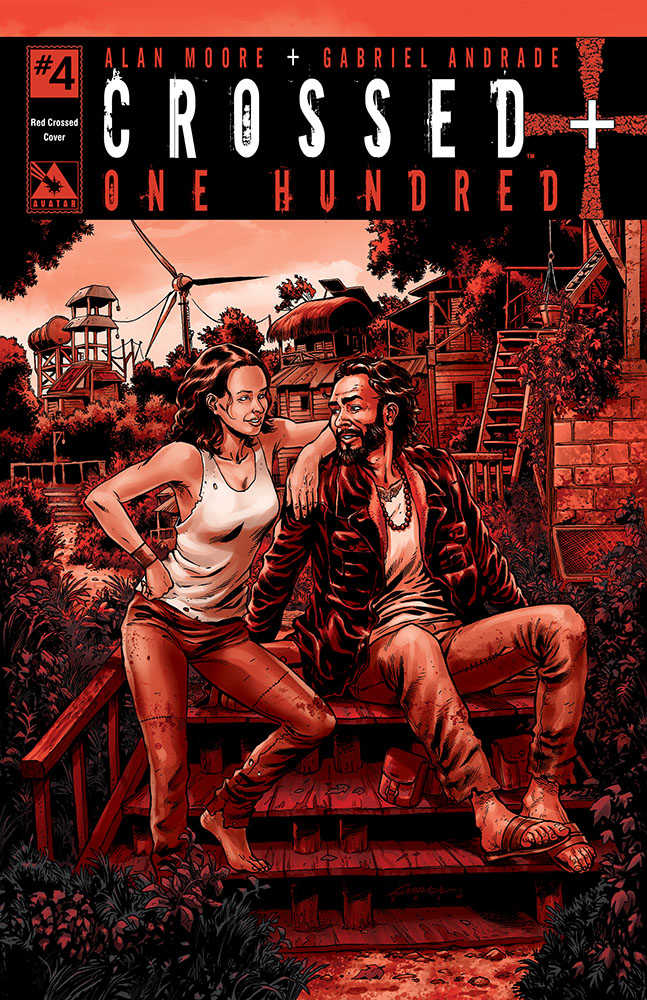 Crossed Plus 100 #4 Red Crossed Variant