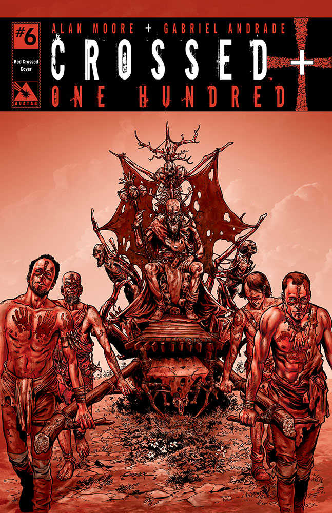 Crossed Plus 100 #6 Red Crossed Variant