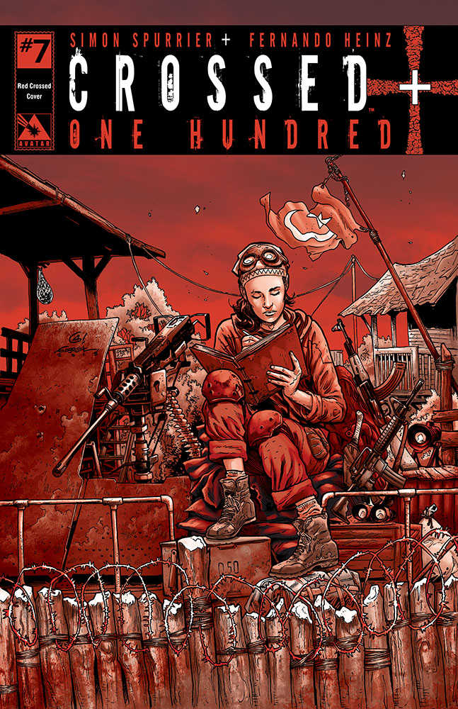 Crossed Plus 100 #7 Red Crossed Variant