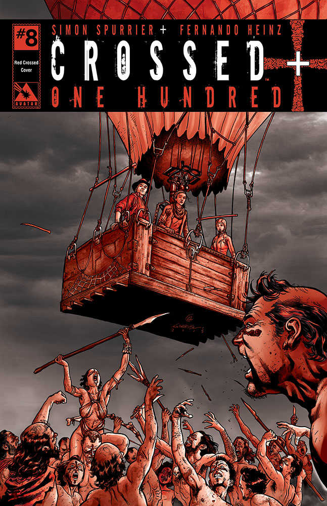 Crossed Plus 100 #8 Red Crossed Variant