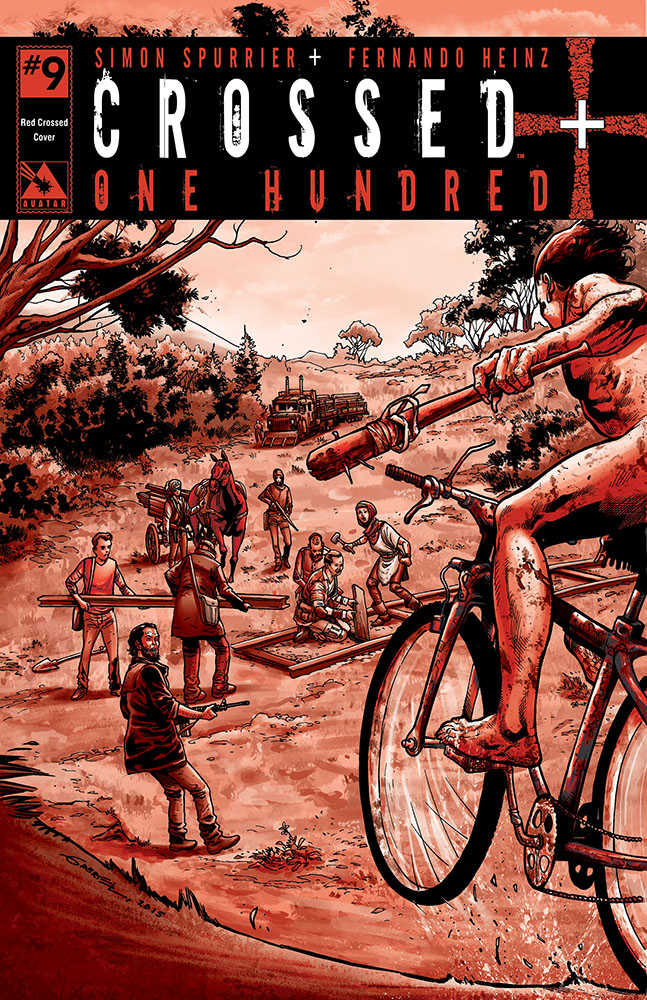 Crossed Plus 100 #9 Red Crossed Variant