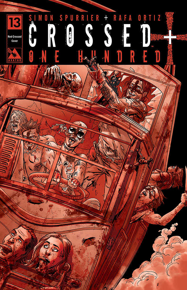 Crossed Plus 100 #13 Red Crossed Variant