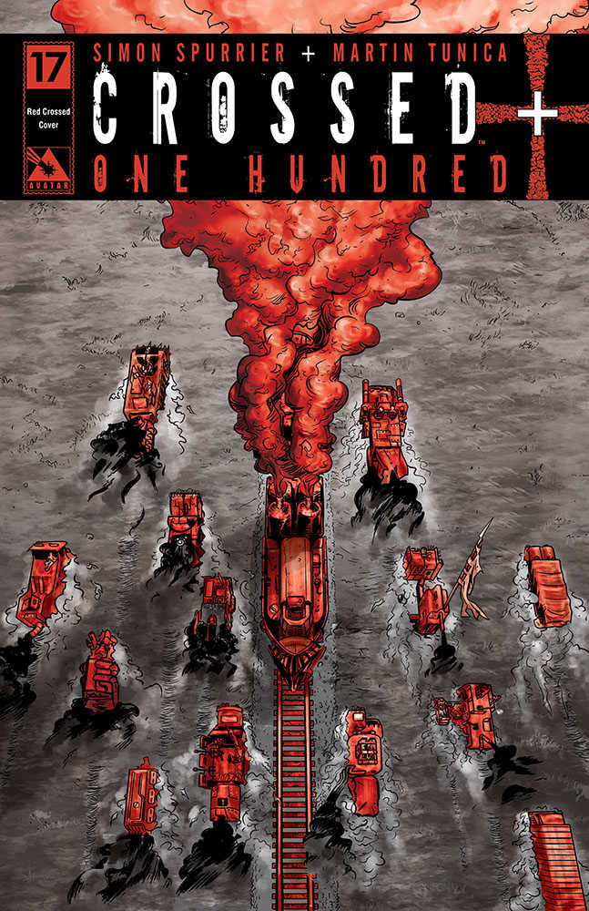 Crossed Plus 100 #17 Red Crossed Variant