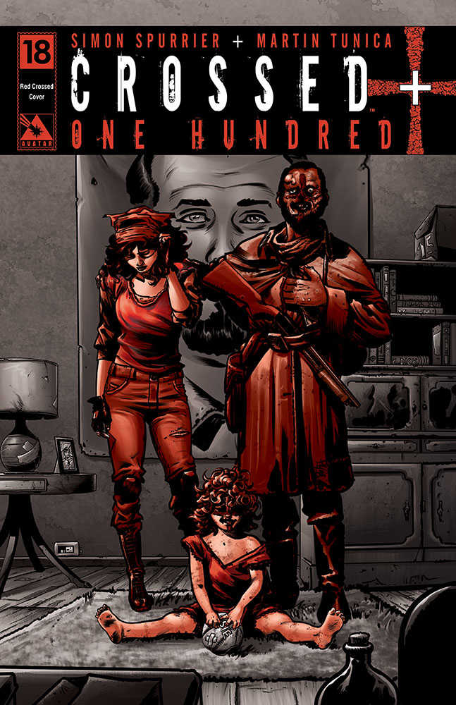 Crossed Plus 100 #18 Red Crossed Variant