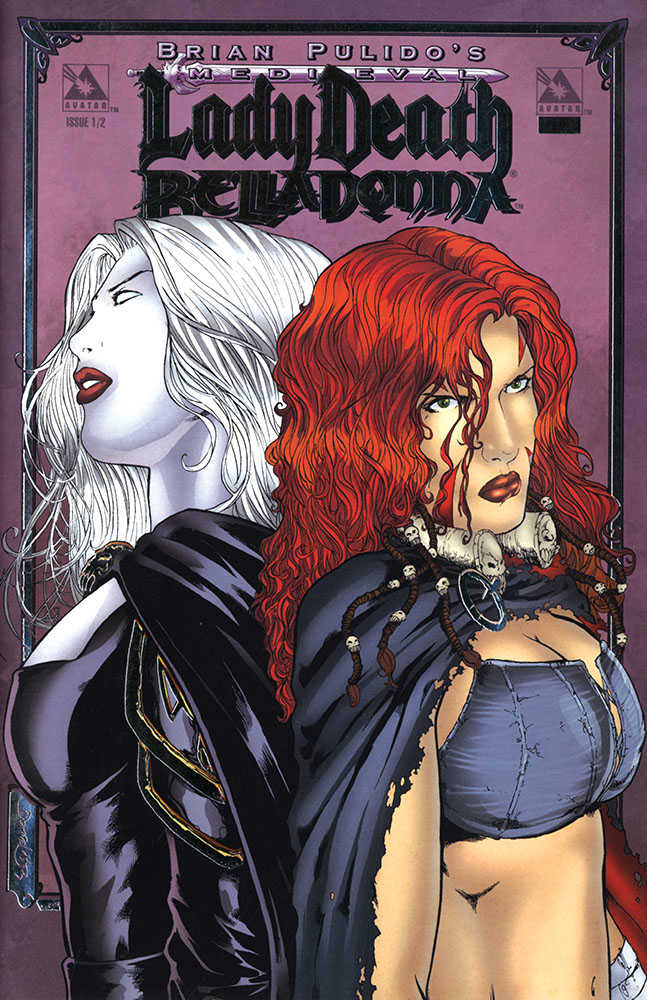Medieval Lady Death / Belladonna #1/2 Platinum Foil Variant (Mature)