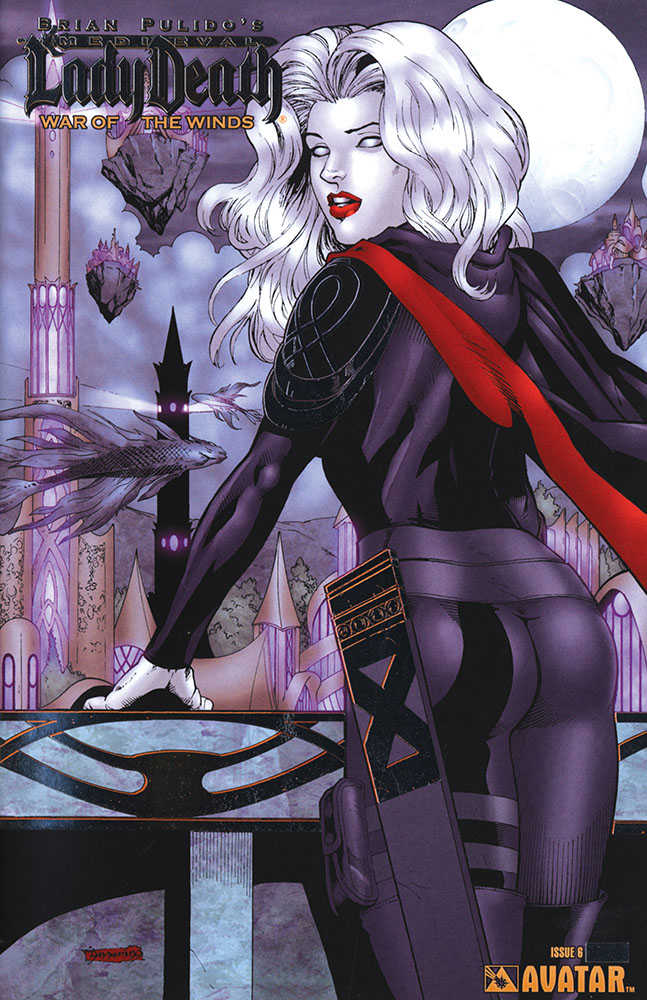 Medieval Lady Death War Of The Winds #6 Platinum Foil Variant (M