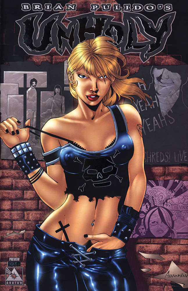 Unholy Preview Platinum Foil Art Print Set (Mature)