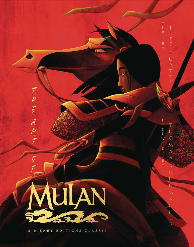 Art Of Mulan Disney Edition Classic Hardcover 