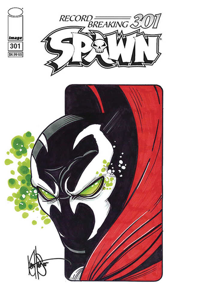 Df Spawn #301 Blank Haeser Signed Remarked