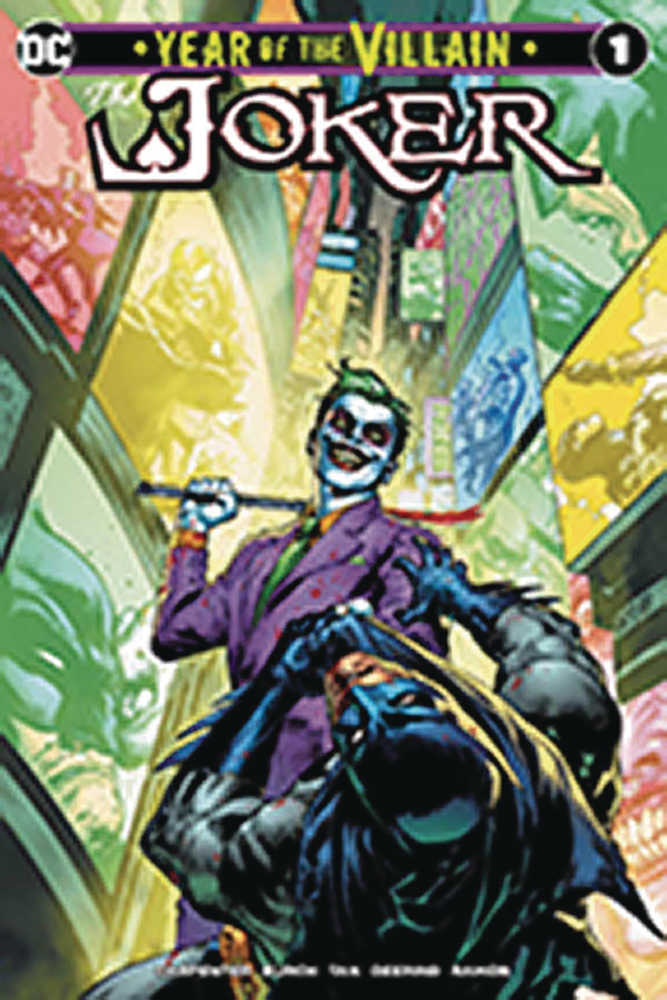 Df Joker Year Of Villain #1 Midtown Mahnke Exclusive