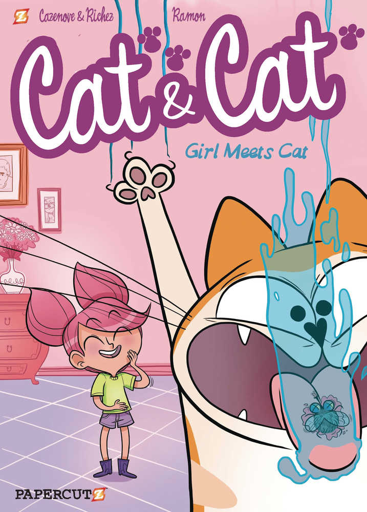 Cat & Cat Hardcover Volume 01 Girl Meets Cat 