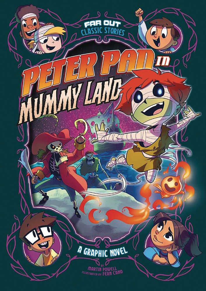 Peter Pan In Mummy Land Year Graphic Novel 